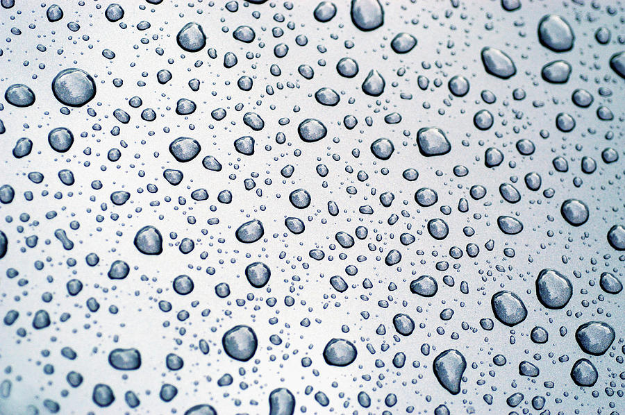 Close-up Of Water Droplets Photograph by Medioimages/photodisc
