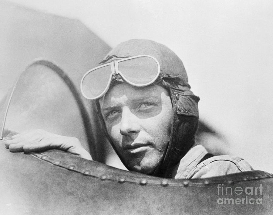 Close Up Portrait Of Charles Lindbergh Photograph by Bettmann