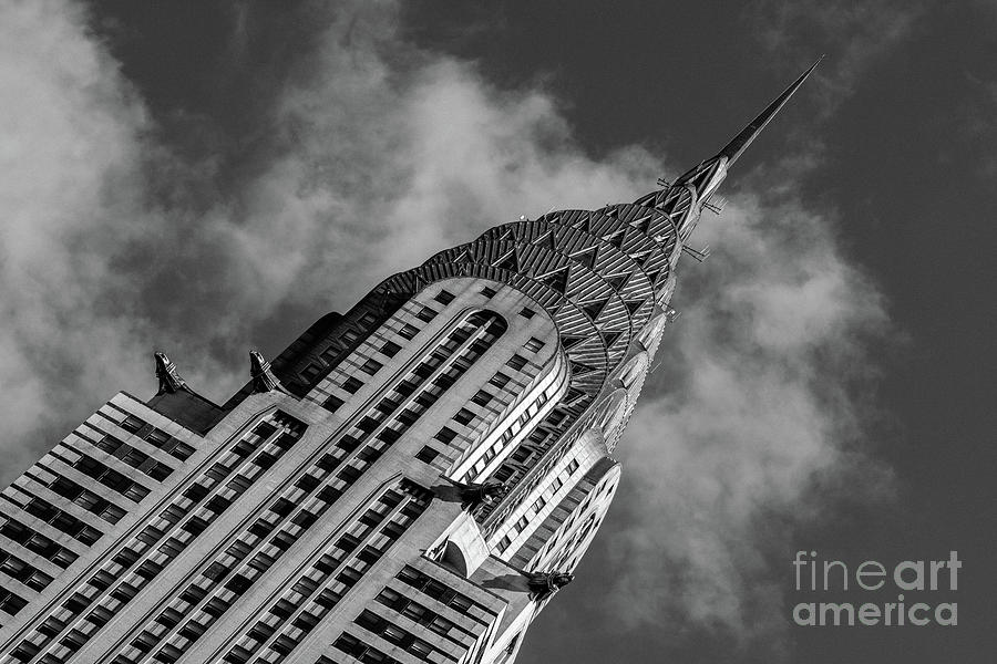 Close Up View Of Chrysler Building In Midtown Manhattan New York Photograph By Edi Chen