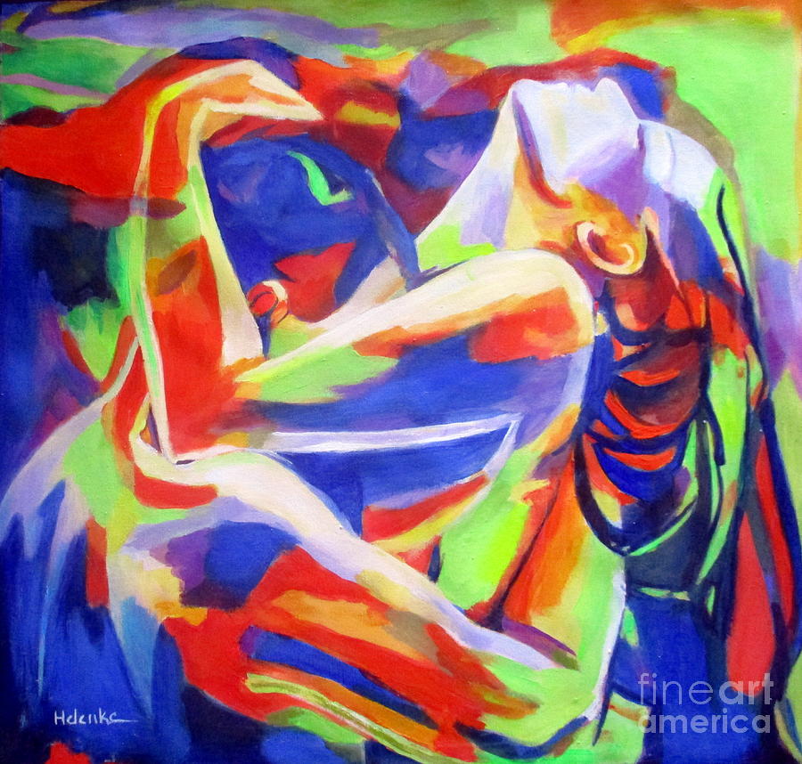 Closeness Painting by Helena Wierzbicki
