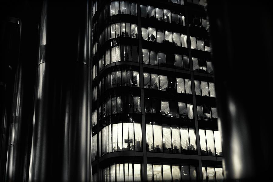 Closeup Of Offices Buildings Of Modern Photograph by Lluis Real - Fine ...