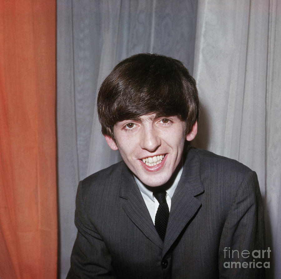 Closeup Photograph Of George Harrison Photograph by Bettmann