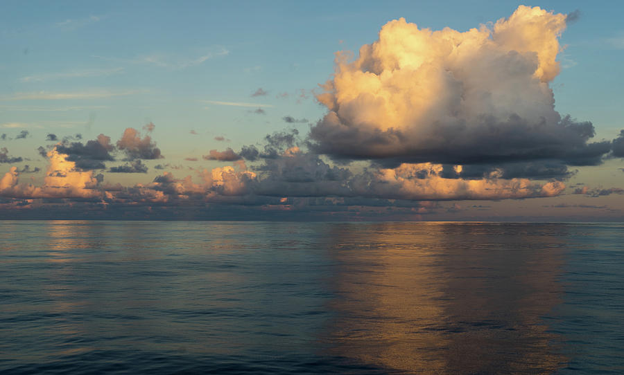 Closing Light Over the Atlantic Ocean Photograph by Brooke Bowdren | Fine Art America