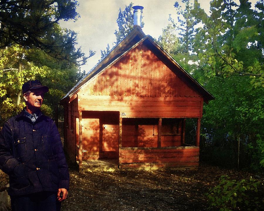 Closing The Cabin For Winter Photograph by Timothy Bulone