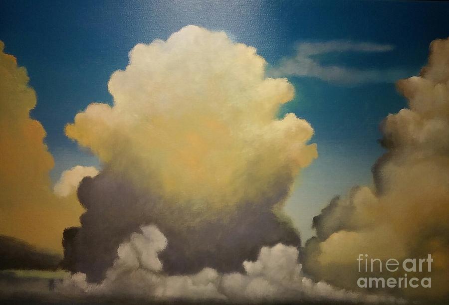 Cloud Art too Painting by Cynthia Vaught