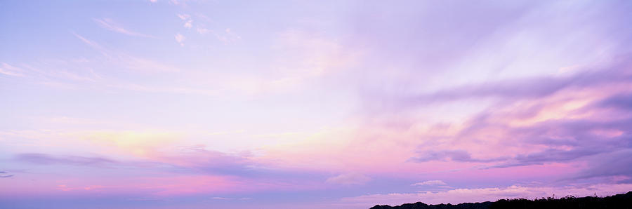 Cloud At Sunset, Kauai, Hawaii, Usa Photograph by Panoramic Images