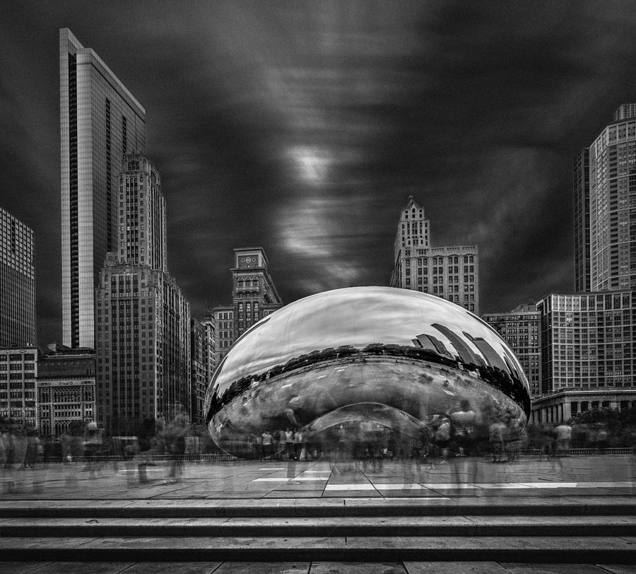 Cloud Gate Photograph by Shelley Quarless