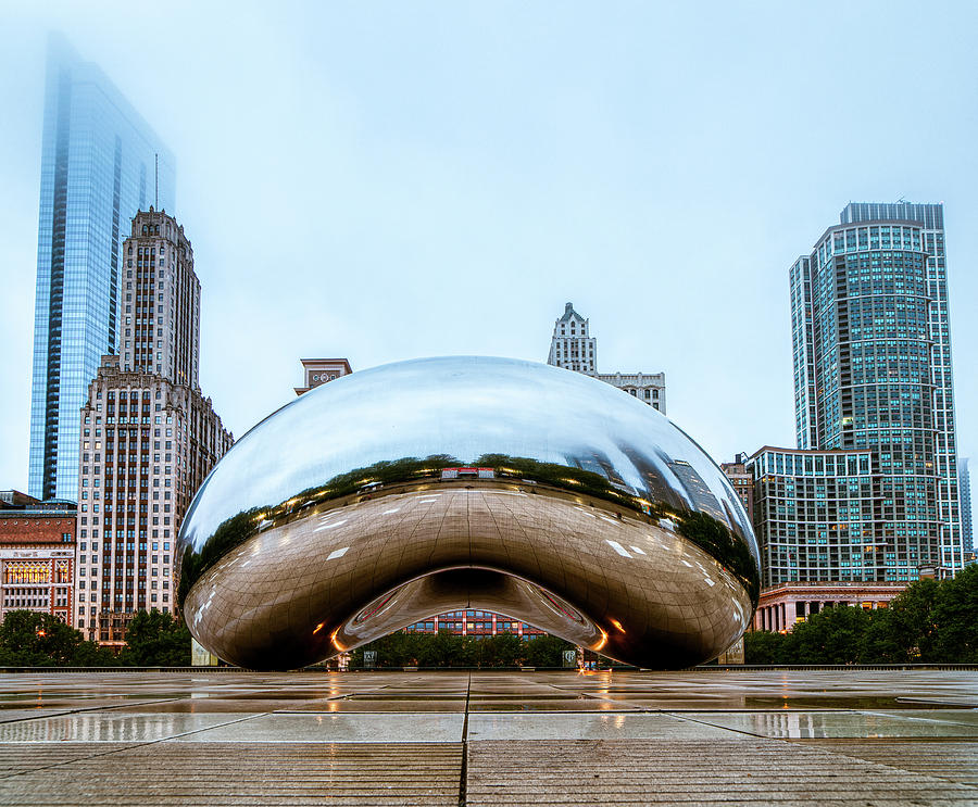 Cloud Gate The Bean Photograph by Nandor Nagy - Fine Art America