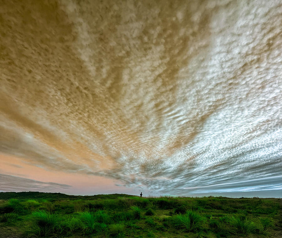 Cloud Runner Photograph by Tom Deleenheer