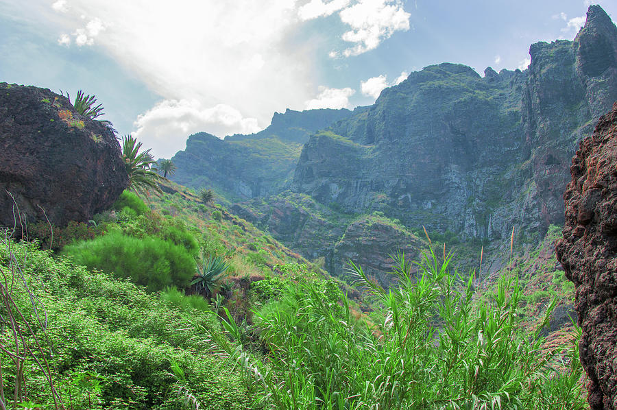 Cloud strip over the Masca gorge by Sun Travels Cloud strip over the Masca gorge by Sun Travels