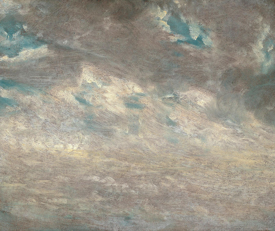 John Constable Painting - Cloud Study - 1, 1821 by John Constable
