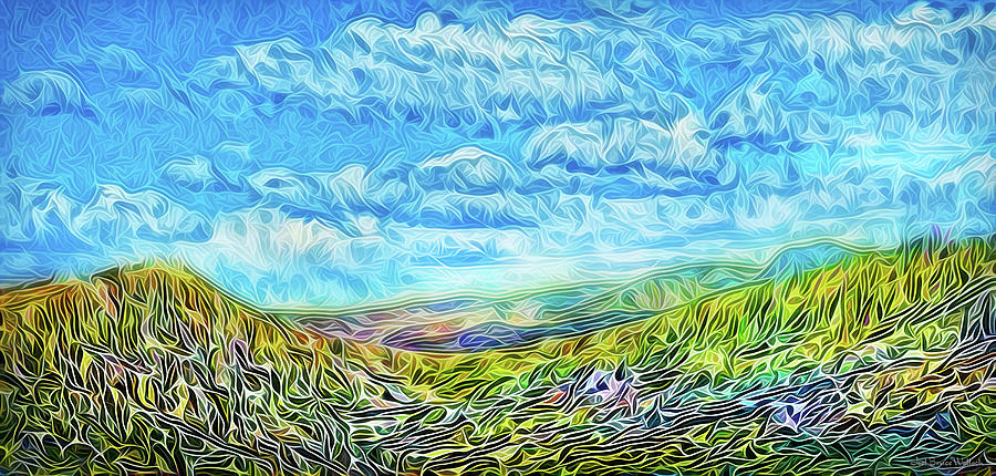 Cloud-swept Rocky Mountains Digital Art by Joel Bruce Wallach