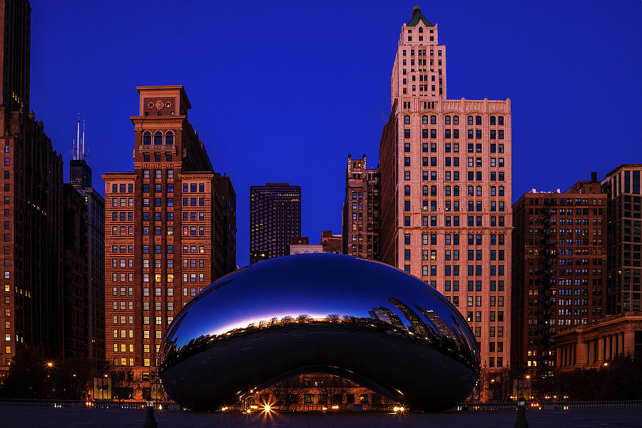 Cloudgate Chicago Photograph by Andrew Soundarajan