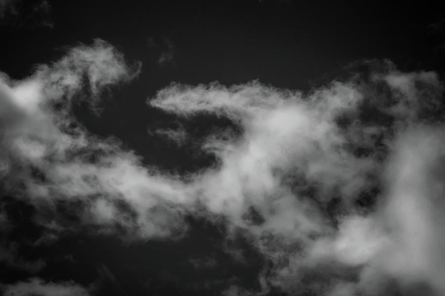 Clouds 14 In Black and White Photograph by Greg and Chrystal Mimbs