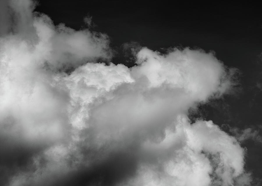 Clouds 19 In Black and White Photograph by Greg and Chrystal Mimbs