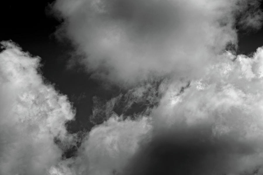 Clouds 26 In Black and White Photograph by Greg and Chrystal Mimbs