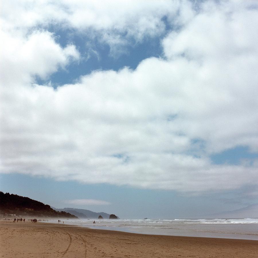 Clouds At Cannon Beach Photograph by Jenn Thompson