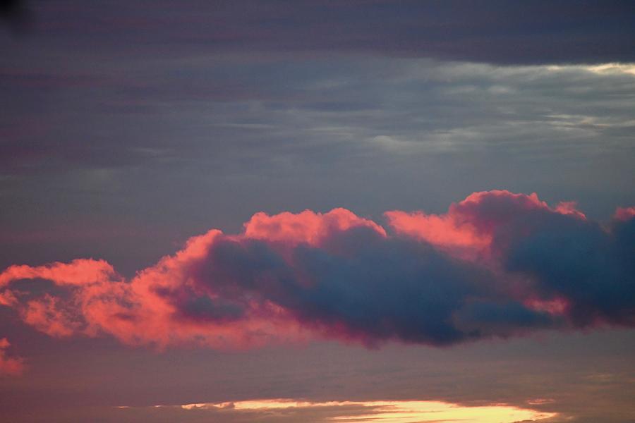 Clouds at Sunrise Photograph by Hella Buchheim
