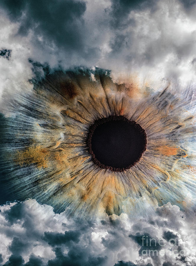 Imagination Digital Art - Clouds Eye by Rama Kresna