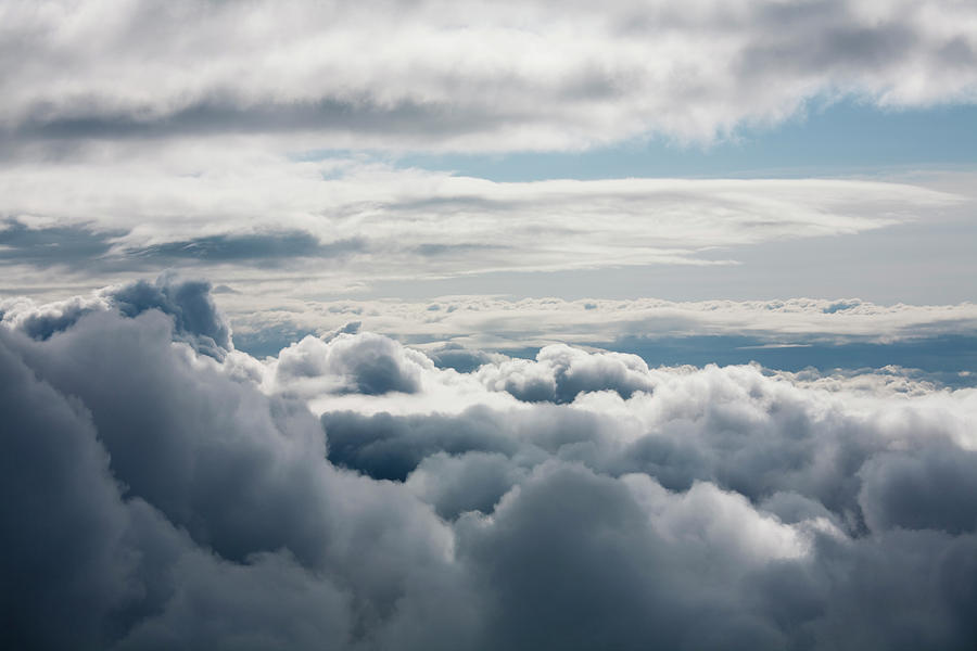Clouds From Above Photograph by Carterdayne