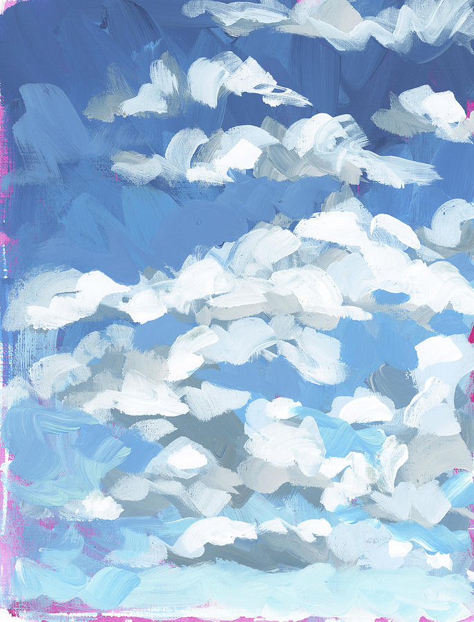 Clouds II Painting by Shelby Dillon