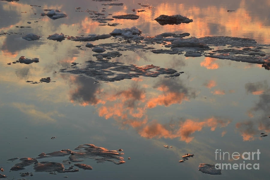 Clouds In The Water Photograph by Sheila Lee