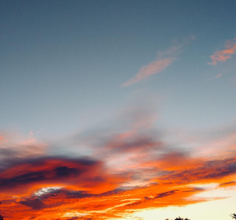 Clouds on Fire Photograph by Catie Martin Fine Art America