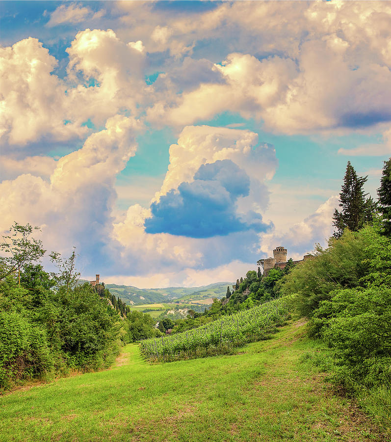 Clouds On Medieval Valley Photograph by Vivida Photo PC
