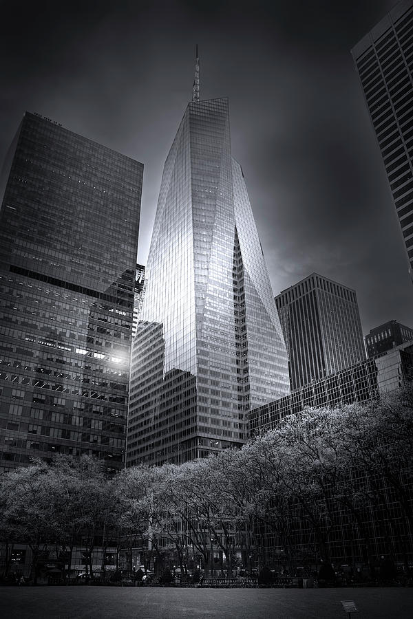 Clouds Over Bryant Park Photograph by Mark Andrew Thomas