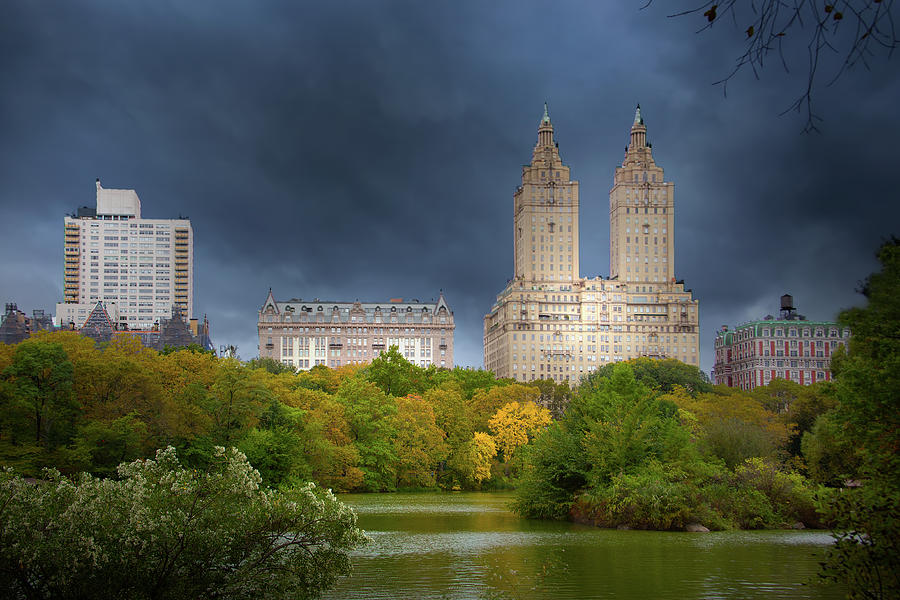 Clouds Over Central Park Photograph by Mark Andrew Thomas