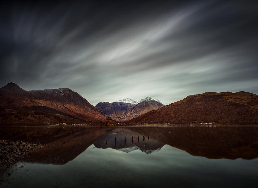 Clouds Over Glencoe Photograph by Matt Anderson
