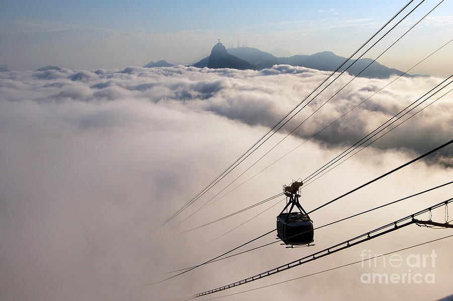 Altitude Photograph - Clouds Over Rio De Janeiro by Publio Furbino Altitude Photograph - Clouds Over Rio De Janeiro by Publio Furbino