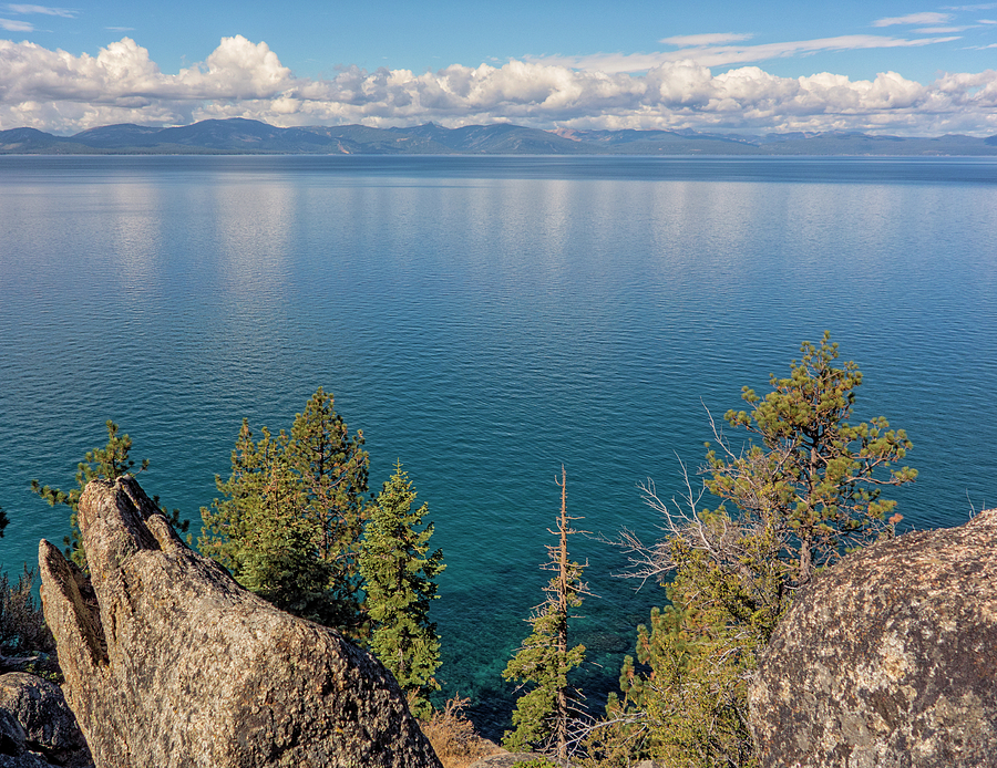 Clouds Over Tahoe Photograph by Loree Johnson