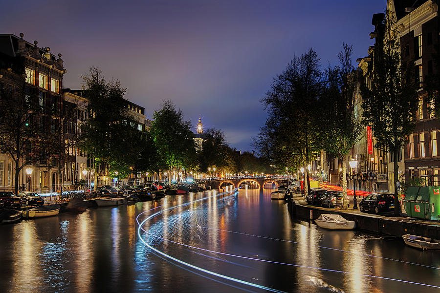 Clouds over the Canals Photograph by Raf Winterpacht