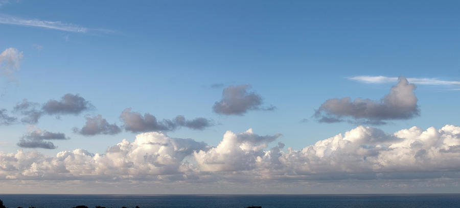 Cloudscape , Horizon, Ocean Photograph by Elgol