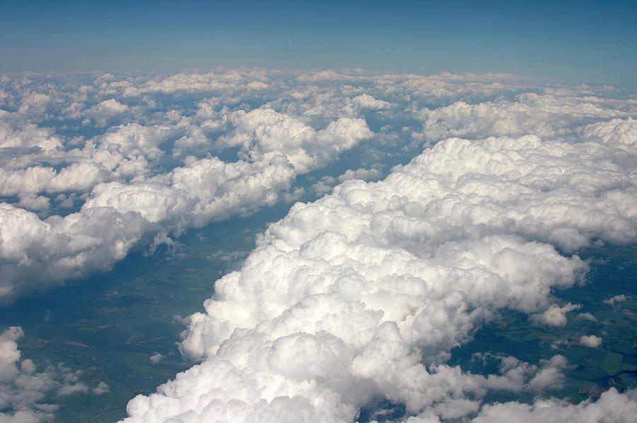 Cloudscape, Aerial View Photograph by Andrew Holt