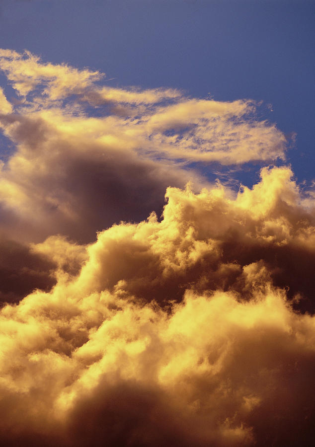 Cloudscape At Sunset Photograph by Brian Stablyk