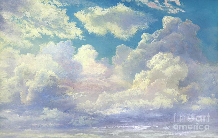 Cloudscape Digital Art by Pobytov