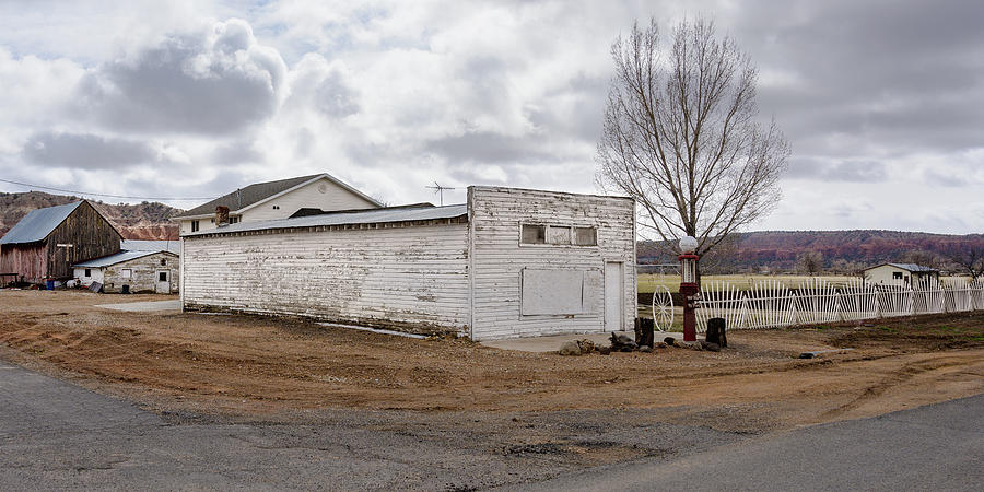 The Old Store, Boulder City Utah, Cloudy Day Photograph by Andy Romanoff