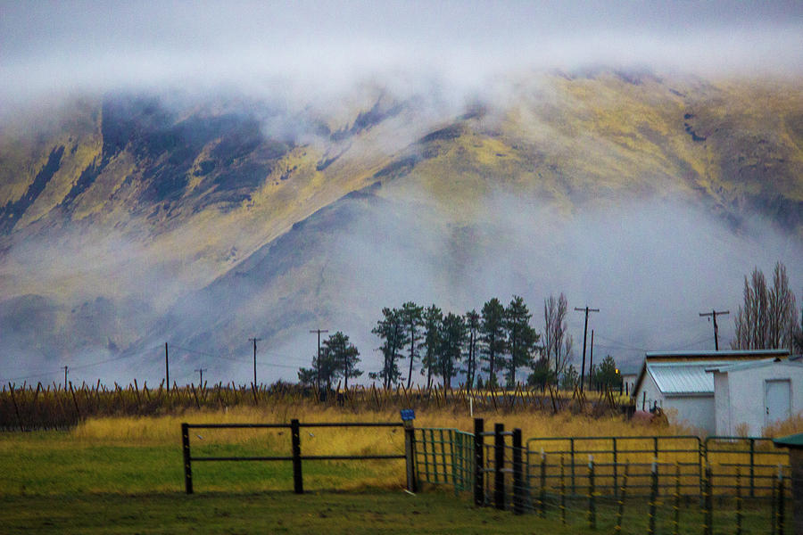 Cloudy Mountains Photograph By Derek Ricard - Fine Art America