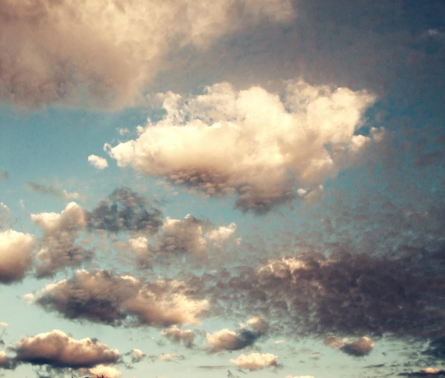 Cloudy Sky Photograph by Marianna Mills