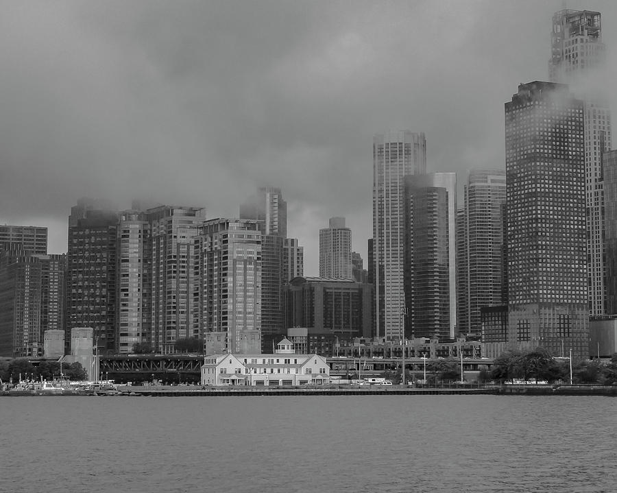 Cloudy Skyline Photograph by Laura Hedien