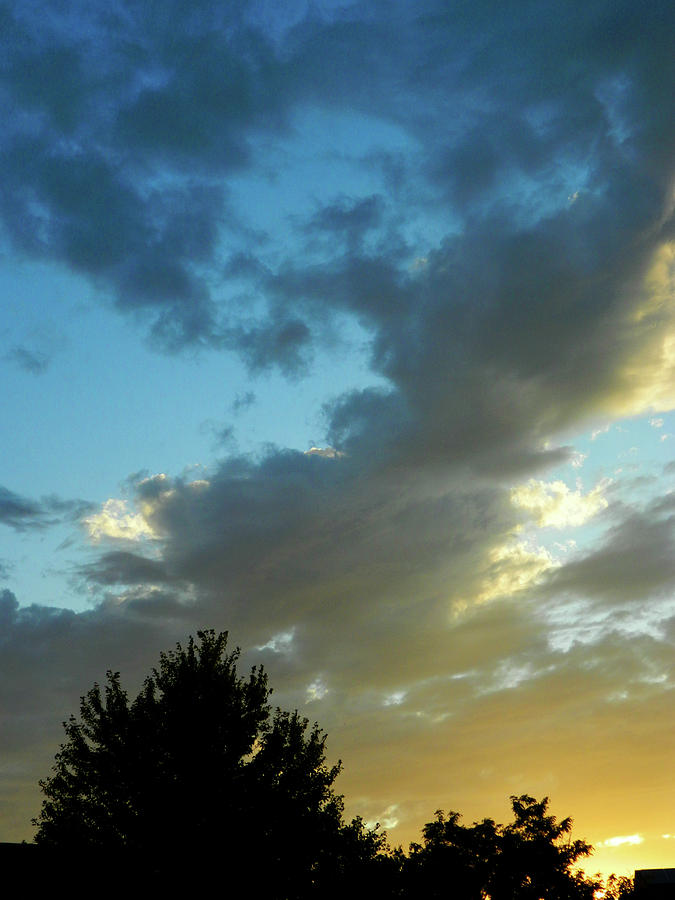 Cloudy Summer Skies 1 Photograph by Cyryn Fyrcyd