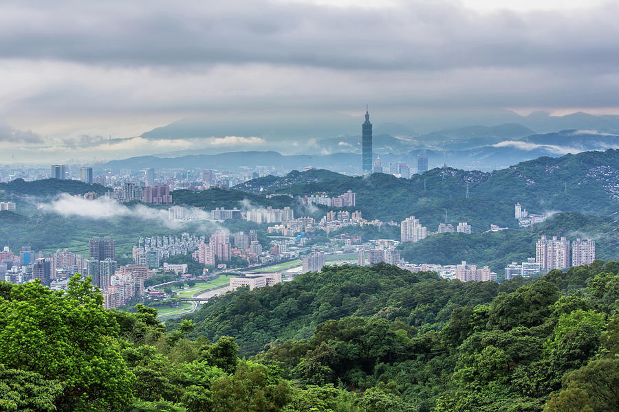 Cloudy Taipei Photograph by © Copyright 2011 Sharleen Chao