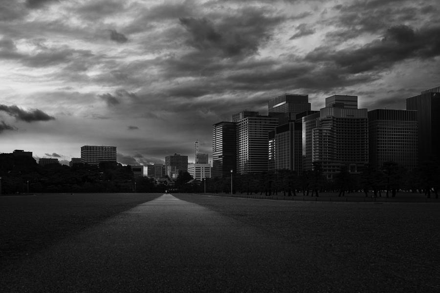 Cloudy Tokyo Photograph by Yasuhiro Takachi