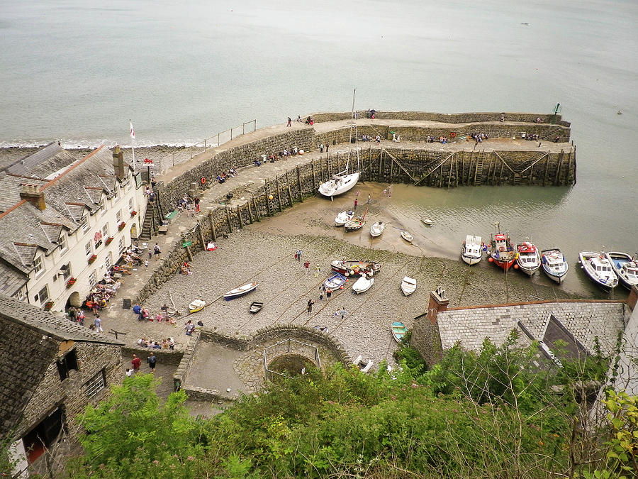 Clovelly Harbour North Devon Photograph by Richard Brookes