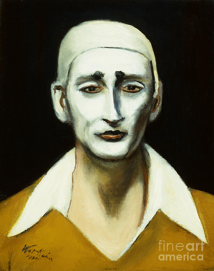 Clown, 1934 Painting by Walt Kuhn