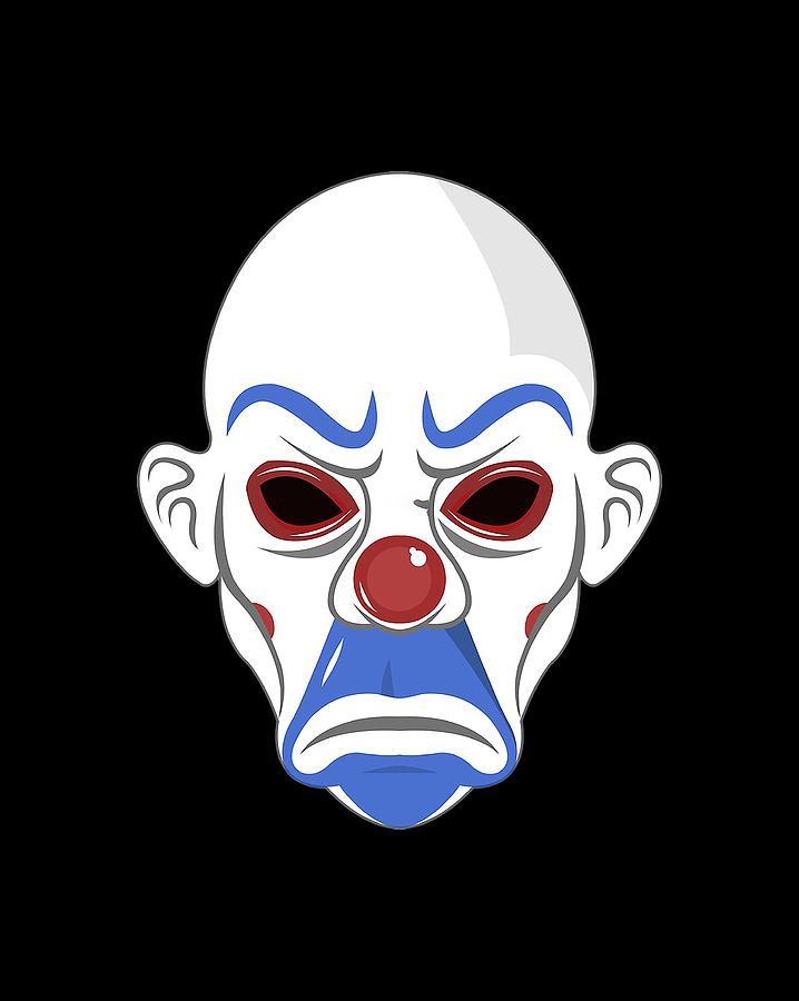 Dichter Tränen Kampagne clown mask drawing Anhang Reim Technologie
