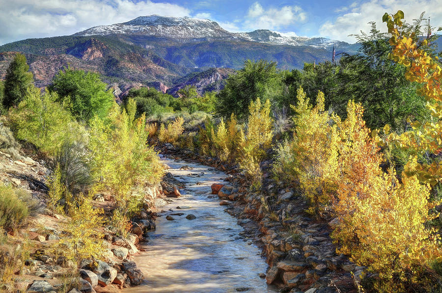 Mountain Photograph - Coal Creek Trail 2 by Donna Kennedy