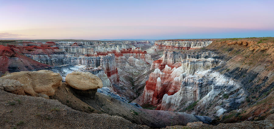 Coal Mine Canyon Panorama Photograph by Alex Mironyuk